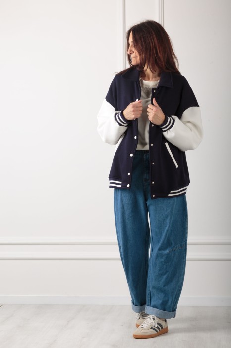 GIACCA BOMBER COLLEGE