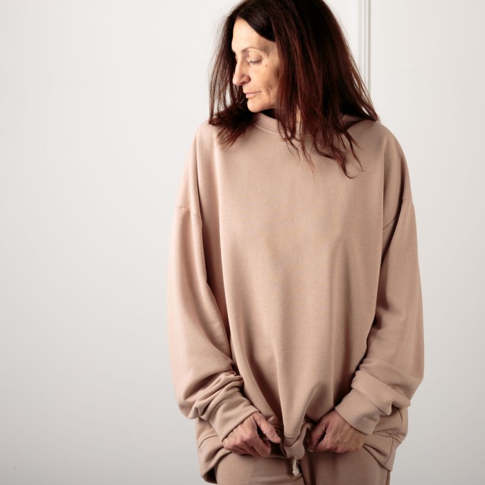 MAGLIA FELPA GLITTER