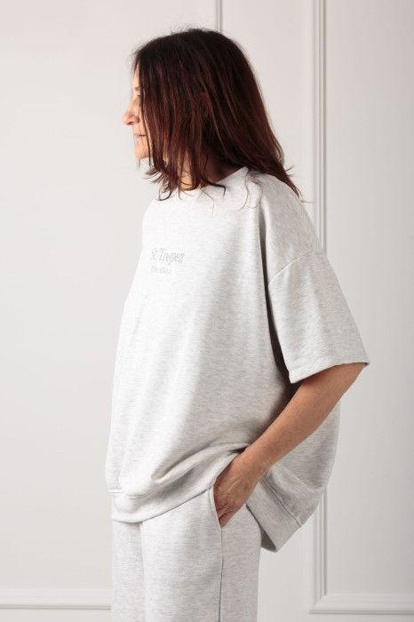 FELPA GLITTER ST. TROPEZ