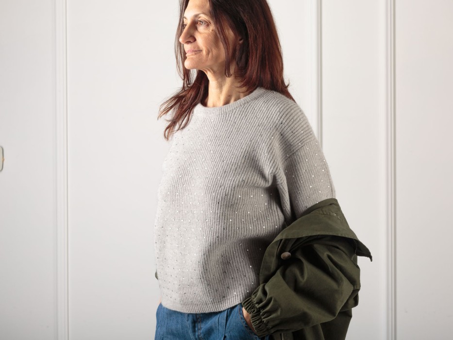 MAGLIA APPLICAZIONI STRASS